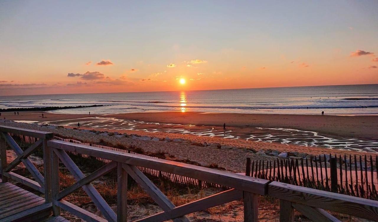 1Ere Ligne, Dernier Etage, Vue A 180° Sur L'Ocean, Lacanau, Plage Centrale Экстерьер фото