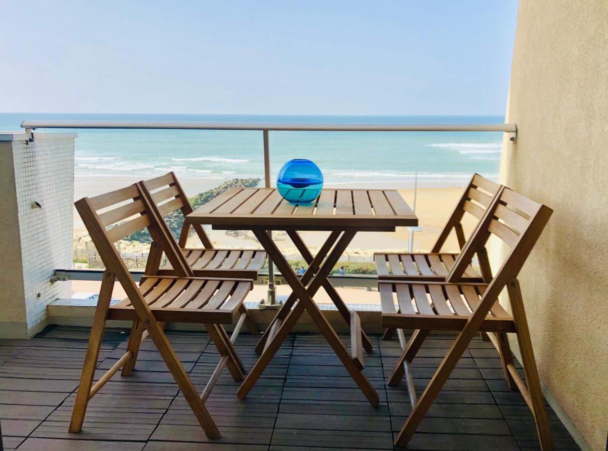 1Ere Ligne, Dernier Etage, Vue A 180° Sur L'Ocean, Lacanau, Plage Centrale Экстерьер фото